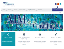 Tablet Screenshot of aimconsulting.ch